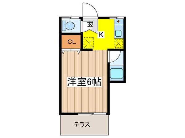 清水荘の物件間取画像